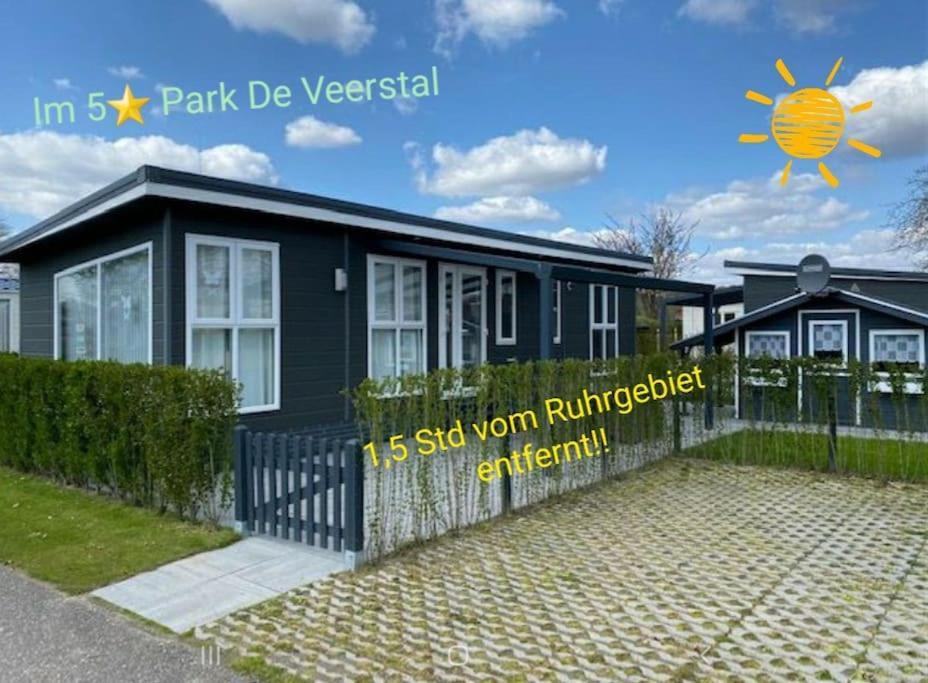 Luxus Chalet Im Schoenen Recratiepark De Veerstal Rheden Εξωτερικό φωτογραφία